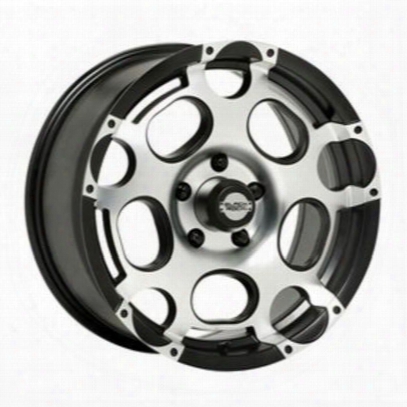 Black Rock 906 - Scorpion, 18 X 8.5 Wheel With 5 On 5 Bolt Pattern - Silver Painted Machned- 906m8855155