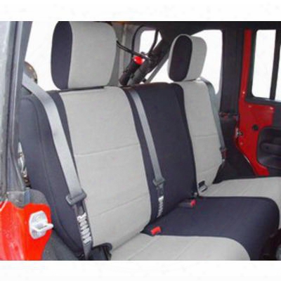 Coverking Neoprene 60/40 Rear Seat Cover (black/gray) - Spc190