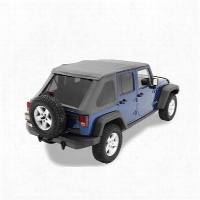 Jeep Jk Soft Top - Bestop Trektop Nx Tinted Windows, No Doors 56823-35