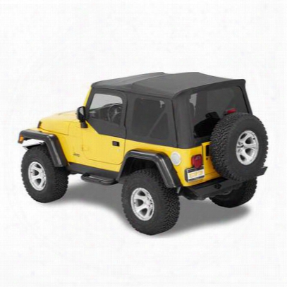 Jeep Soft Top - Bestop Supertop Nx Tinted Windows, Black Denim