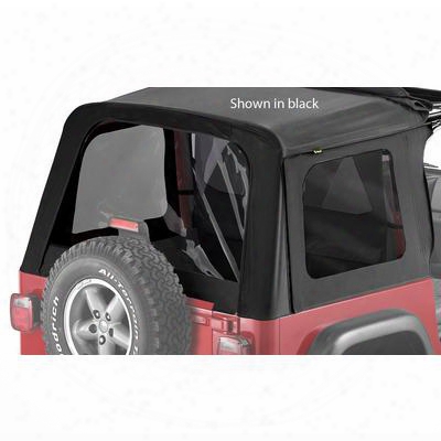 Jeep Wrangler Bestop Supertop Tinted Window Kit, Black Denim 58709-15