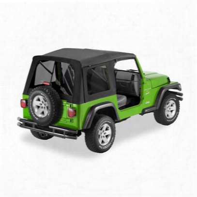 Jeep Wrangler Sof Top - Bestop Supertop Tinted Windows No Doors Black