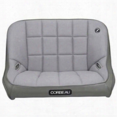 Corbeau Baja 36 Inch Rear Bench Suspension Seat (gray) - 63408