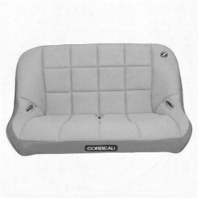Corbeau Baja 42 Inch Rear Bench Suspension Seat (gray) - 64409