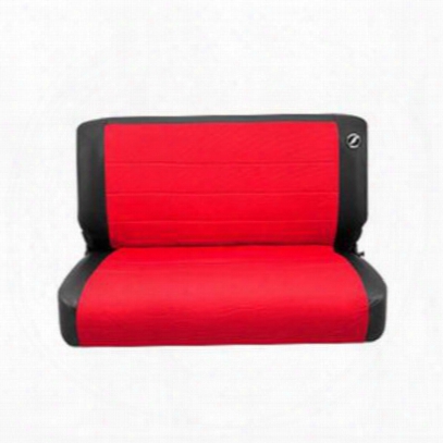 Corbeau Rear Seat Cov Er (black/red) - 32017