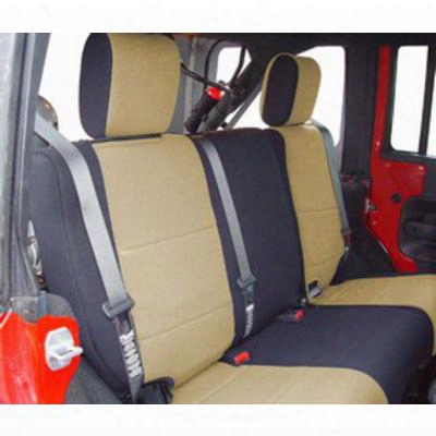 Coverking Neoprene 660/40 Rear Seat Cover (black/yellow) - Spc265