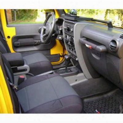 Coverking Neoprene Front Seat Covers (black/charcoal) - Spc272