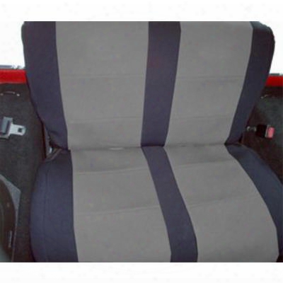 Coverking Neoprene Rear Seat Cover (black/gray) - Spc255