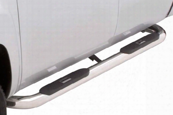 2008 Jeep Wrangler Lund 4" Round Nerf Bars