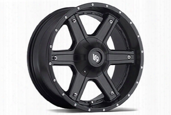 Lrg Rims Lrg101 Matte Black Finish Wheels