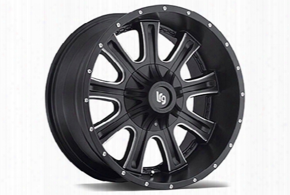 Lrg Rims Lrg105 Black Machined Finish Wheels
