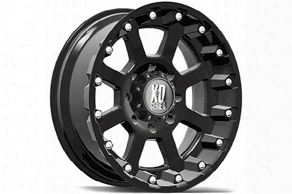 Xd Series 807 Strike Matte Black Wheels