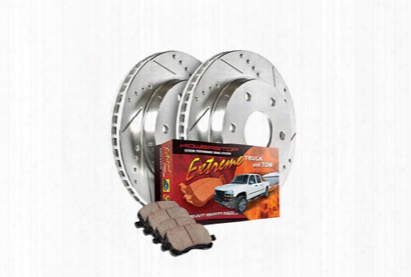 2009 Nissan Pathfinder Power Stop Truck & Tow Brake Kit