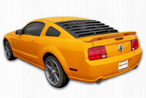 2010-2015 Chevy Camaro Mach-speed Abs Rear Window Louvers