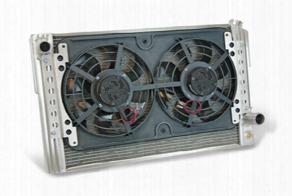 Flex-a-lite Flex-a-fit Aluminum Radiator & Electric Cooling Fan