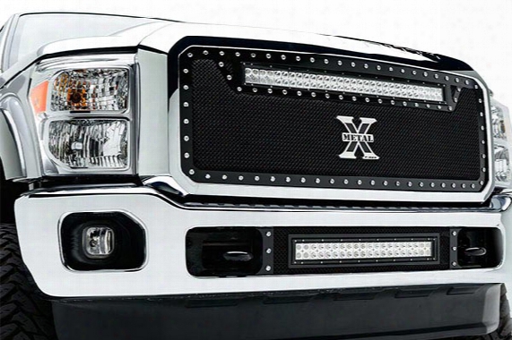 2015-2017 Chevy Colorado T-rex Torch Series Led Light Grille