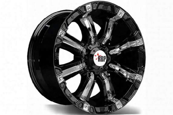 2015 Jeep Wrangler Rbp 94r Black & Chrome Wheels 94r-1810-73-00bp