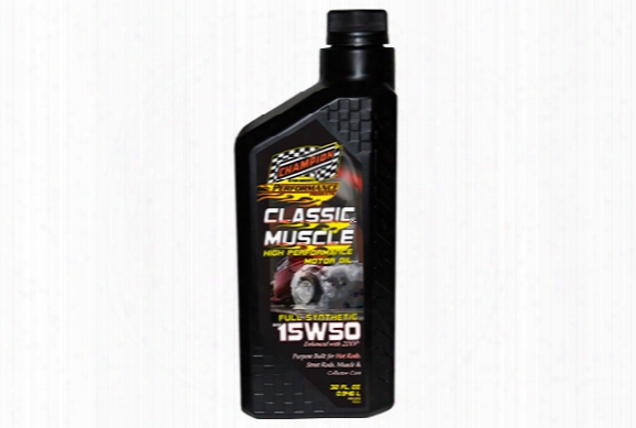 Champion Classic & Muscle Car Synthetic Motor Oil 4350h