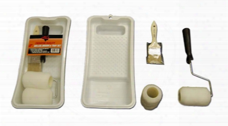 Al's Liner Diy Truck Bed Roll-on Liner Kit Als-rk4/als-bl Roller/brush & Liner Kit