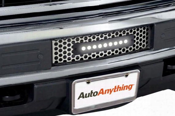 2016 Chevy Silverado Putco Luminix Led Punch Bumper Grille