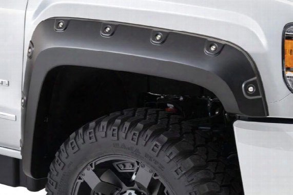 2017 Chevy Silverado Bushwacker Boss Pocket Style Fender Flares