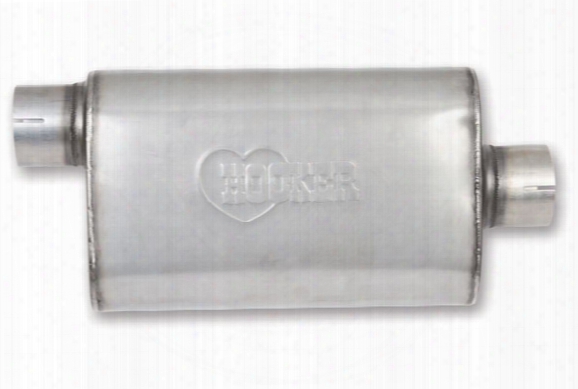 Hooker Vr304 Mufflers 21641hkr Offset Inlet / Center Outlet
