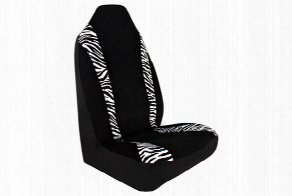 Proz Novelty Polyester Seat Covers Aa-sc-176 Zebra