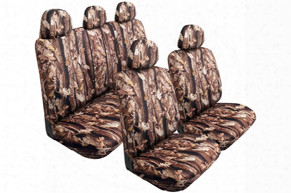 Proz Camo Polyester Seat Cover Kit