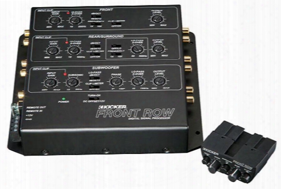 Kicker Front Row Digital Signal Processor 12zxdsp1