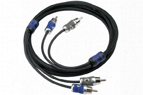 Kicker Q-series Rca Cables Qi21 2-channel Patch Cables
