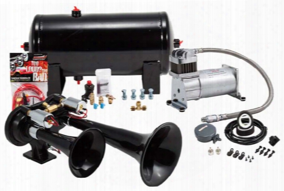 Kleinn Pro Blaster Euro Air Horn Kit Hk-euro Pro Blaster Euro Air Horn Kit
