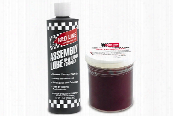 Red Line Engine Assembly Lube