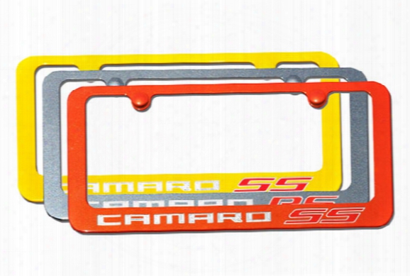 Elite Automotive Camaro Paint-matched License Plate Frames