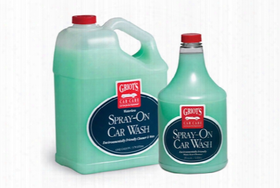 Griot's Garage Spray-on Waterless Car Wash - Griots Garage Auto Detailing Products - Car Wash Products