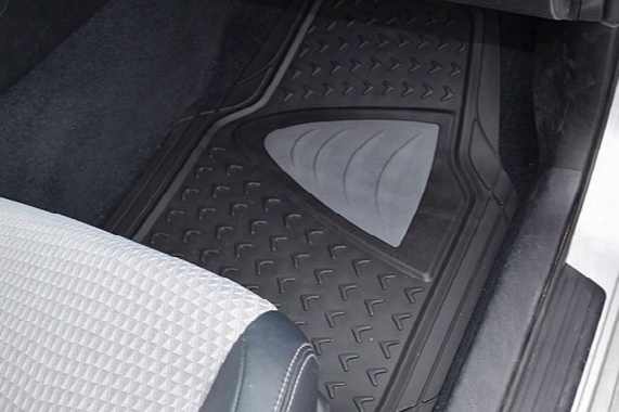 Motor Trend Heavy Duty Rubber Floor Mats