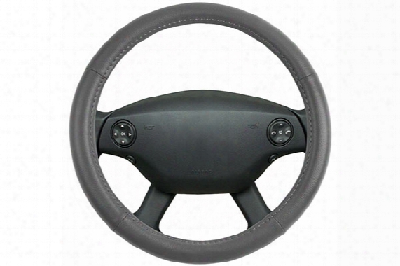 Motor Trend Leatherette Steering Wheel Cover