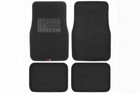 Motor Trend Ribbed Carpet Floor Mats