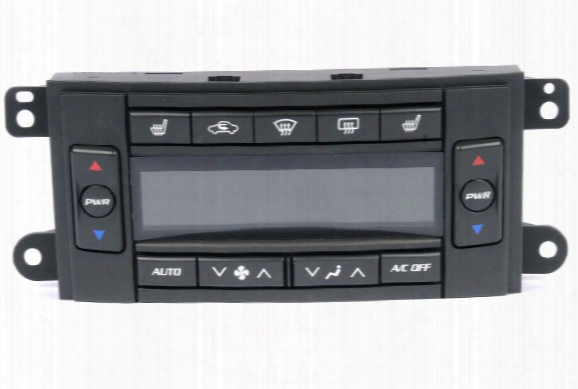 2009 Chevy Traverse Acdelco Hvac Control Panel