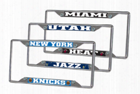 Fanmats Nba License Plate Frames