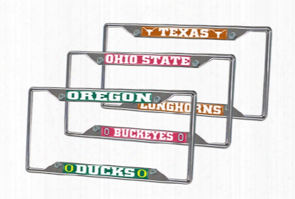 Fanmats Ncaa License Plate Frames