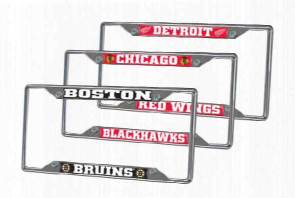 Fanmats Nhl License Plate Frames