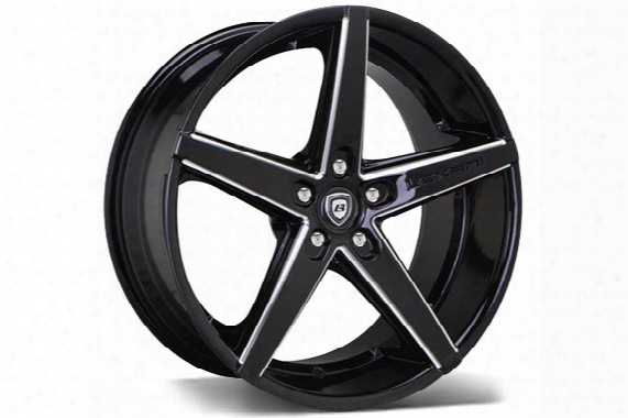 Lexani R-four Black Cnc Grooved Wheels