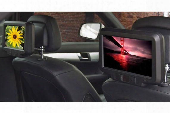 Vizualogic Elite Headrest Monitors - Car Headrest Monitors