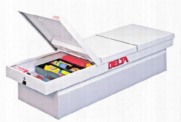 Delta Steel Gull Wing Crossover Toolbox, Delta - Truck Toolboxes - Crossover Toolboxes