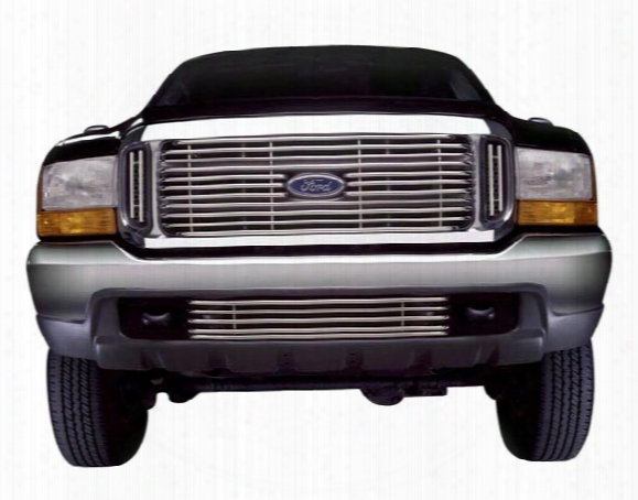 2002 Ford Expedition Putco Virtual Grille Horizontal Bumper Inserts 32104