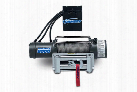 Ramsey Winch - Ramsey Patriot Profile 8000, Ramsey - Winches - Winches - 8,000lb To 8,500lb
