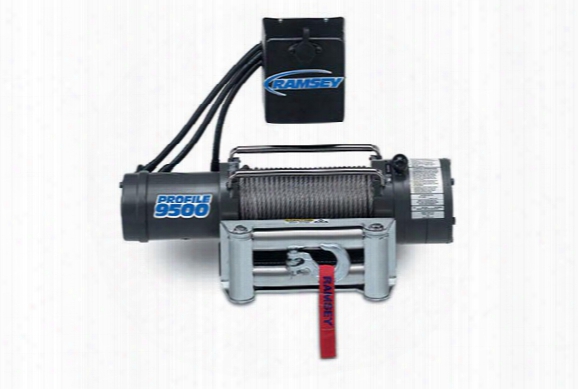 Ramsey Winch - Ramsey Patriot Profile 9500, Ramsey - Winches - Winches - 9,000lb To 9,500lb