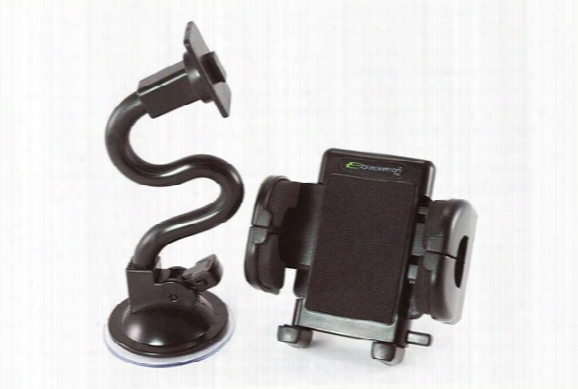 Bracketron Mobile Grip-it Windshield Mount - Ipod, Iphone, Satellite Radio & Gps Windshield Suction Cup Mount