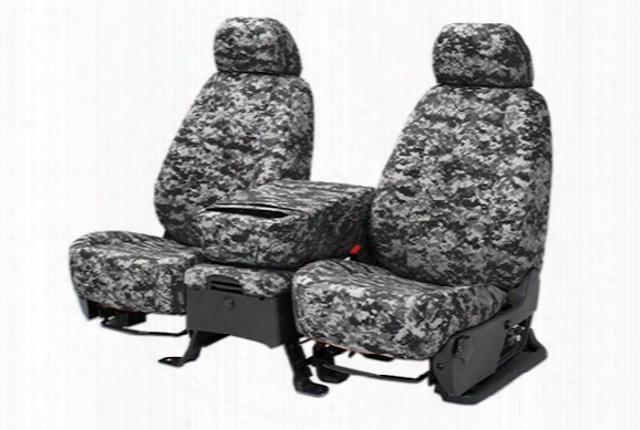 1992-2012 Ford Econoline Caltrend Digital Camo Canvas Seat Covers