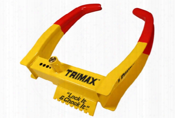 Curt Wheel Chock Lock, Curt - Hitch Lock - Trailer Hitch Accessories